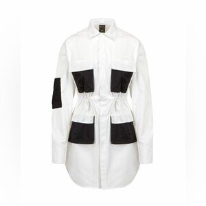 P.E. Nation New Defence Long Sleeve Shirt Dress